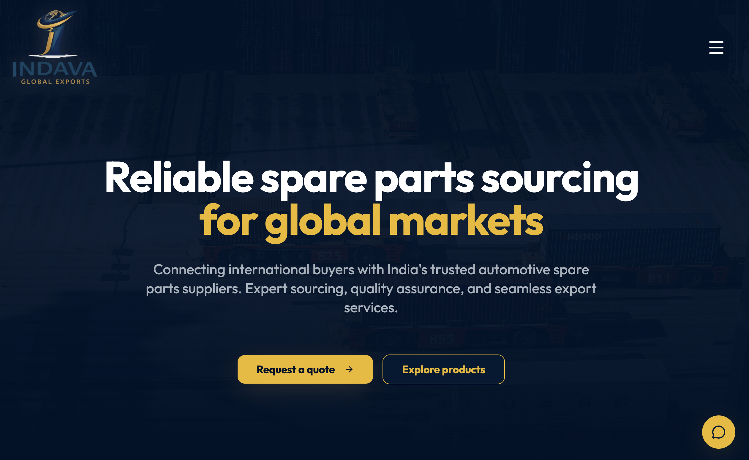 My first website - Indava Global Exports